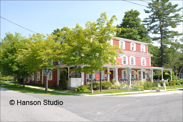 East Dorset, VT - The Wilson House Hotel - Summer - Far
